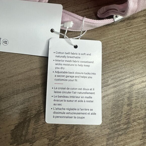 NWT Lululemon Unisex Classic Ball Cap Adjustable Hat Size L/XL (BLLP) LU9BUMS - Picture 14 of 14